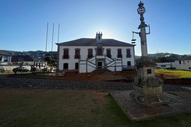 Casa de Câmara e Cadeia de Mariana (MG), que estava fechada desde 2020 e será reinaugurada em 2 de agosto