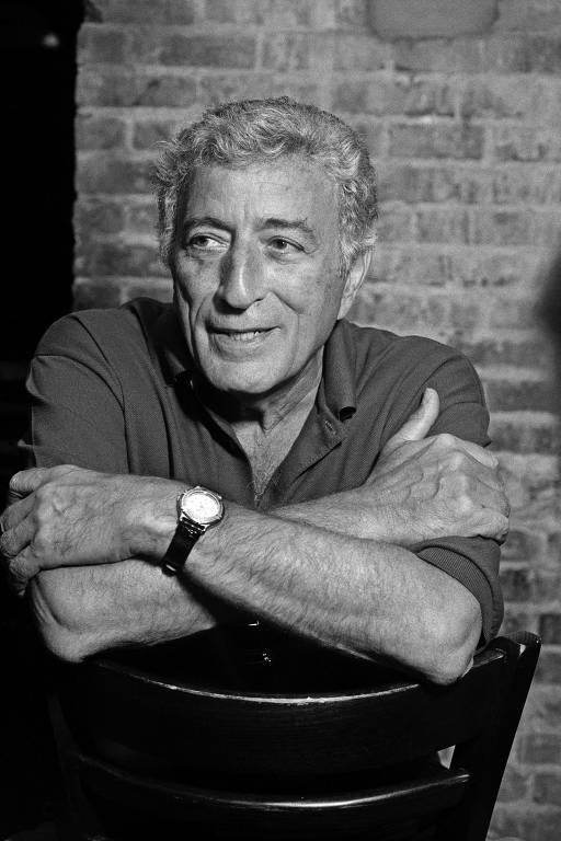 O cantor Tony Bennett em Nova York, em maio de 1994 ORG XMIT: XNYT0433