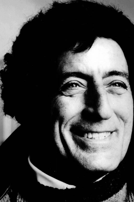 O cantor de jazz americano Tony Bennett