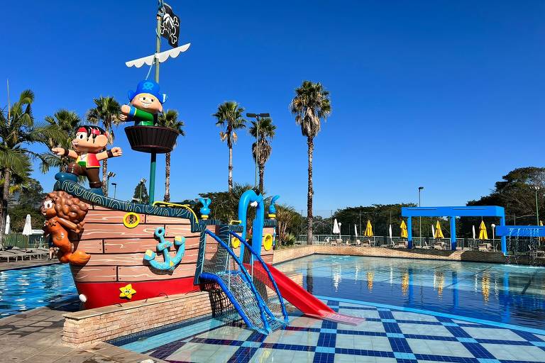 Resort em Atibaia tem Turma da Mônica e novo parque aquático; veja atrações na cidade