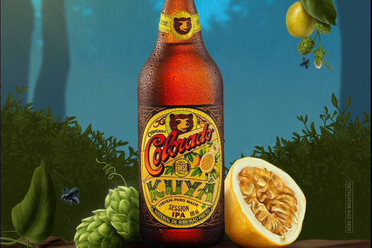 Kuyá, session IPA com maracujá, é oficializada no portfólio fixo da cervejaria Colorado