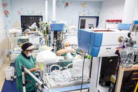 Hospital Municipal Tiradentes dispõe de 11 leitos de UTI pediátrica, 10 leitos de UTI neonatal, além de 16 leitos de cuidados intermediários neonatal; unidade realiza 300 partos por mês