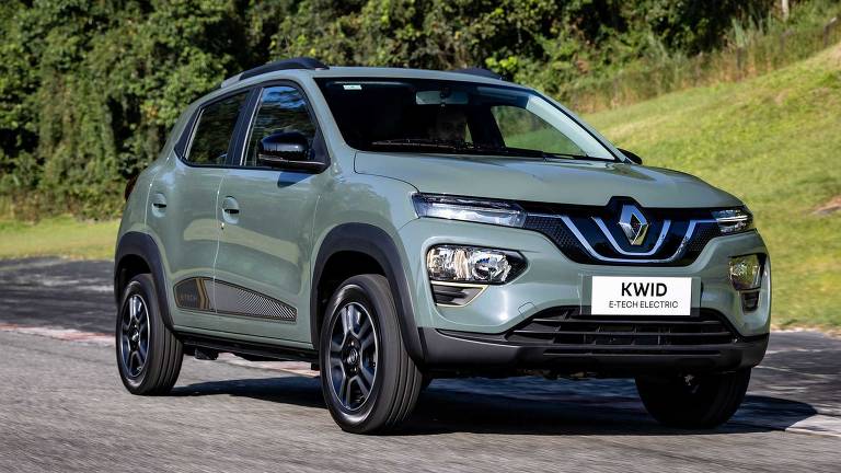 Carros elétricos no Brasil: Renault Kwid vai bem nas provas de consumo