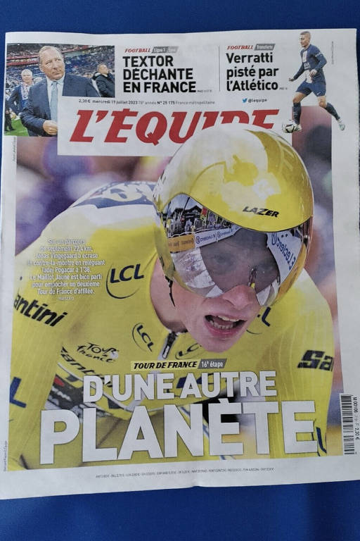 Ceticismo assombra vitória de Jonas Vingegaard no Tour de France