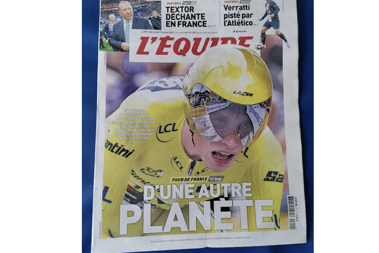 Ceticismo assombra vitória de Jonas Vingegaard no Tour de France