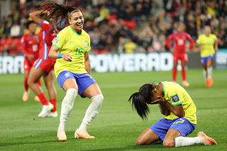 (SP)AUSTRALIA-ADELAIDE-2023 FIFA WOMEN'S WORLD CUP-GROUP F-BRA VS PAN