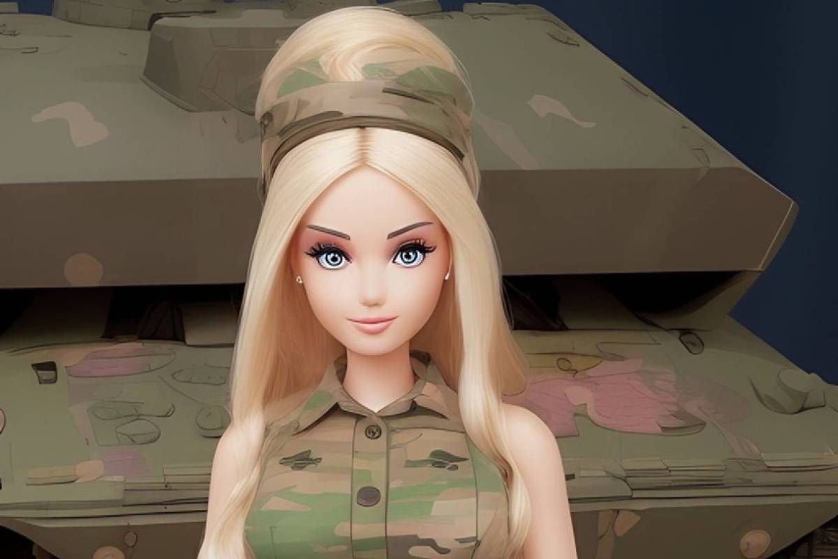 Modelo Ucraniana igual à boneca Barbie - Fugir à Crise