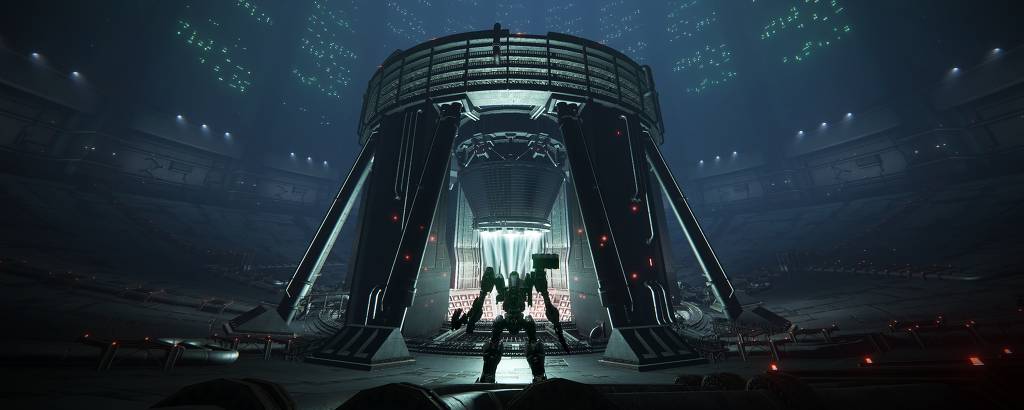 Imagem do jogo 'Armored Core 6: Fires of Rubicon', da FromSoftware
