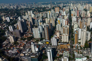 Vista do bairro Perdizes, na zona oeste de São Paulo