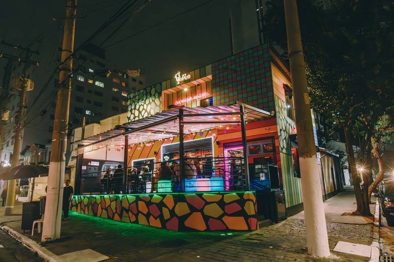 Veja imagens do Lúdico Bar, espaço instagramável na Vila Mariana