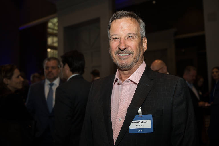 O empresário Roberto Vilela ,presidente da RV Ímola