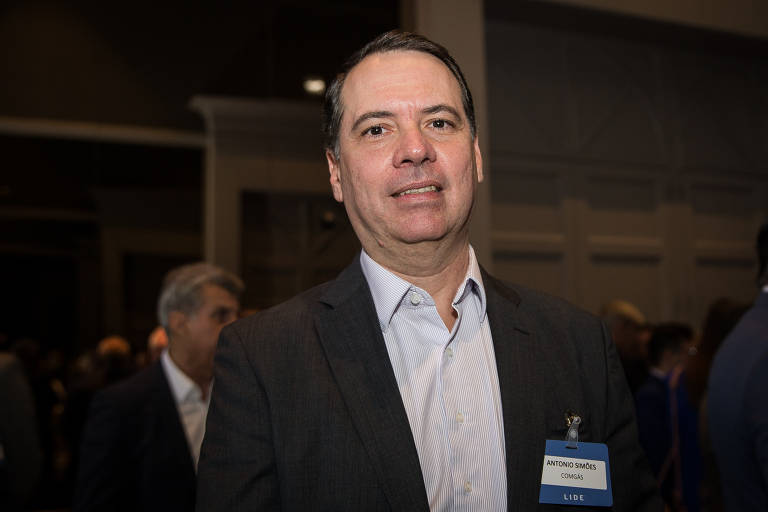 O diretor presidente da Comgás, Antônio Simões