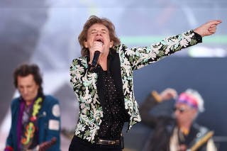 The Rolling Stones perform at the British Summer Time festival at Hyde Park in London