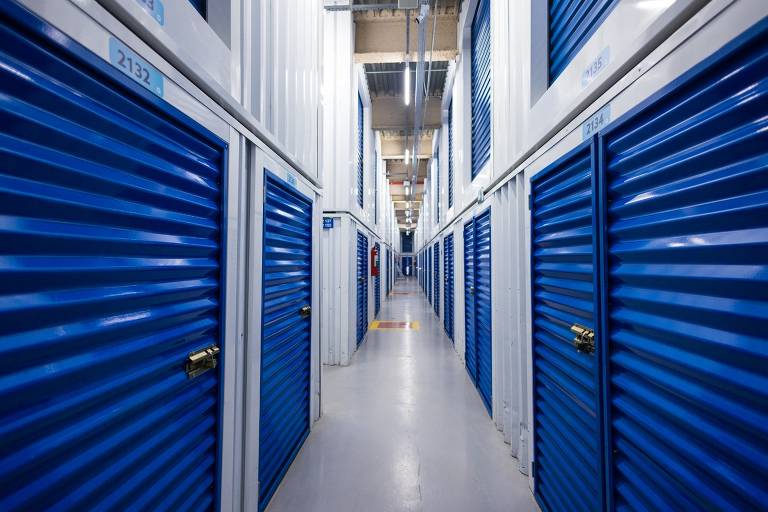 Boxes do Guarde Aqui em Santo Amaro, zona sul de São Paulo, locados a partir de R$ 220