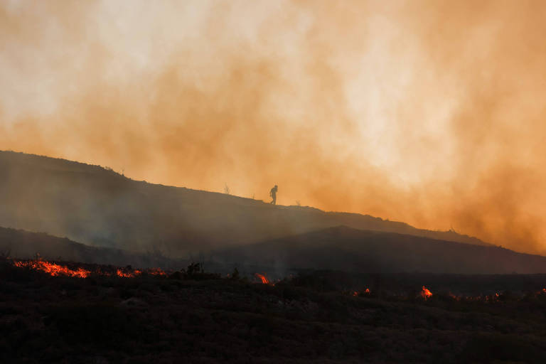 Grécia vê trégua em incêndios florestais, mesmo com previsões de até 45°C