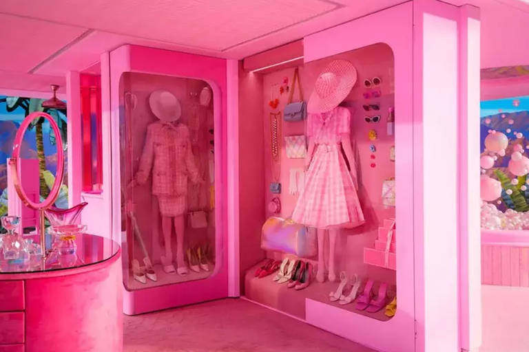 Casas de sonhos do filme 'Barbie'
