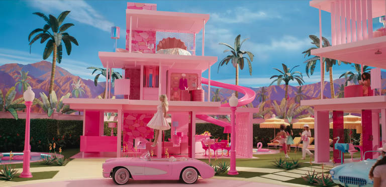 Casas de sonhos do filme 'Barbie'
