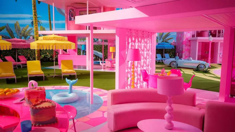 Casas de sonhos do filme 'Barbie'