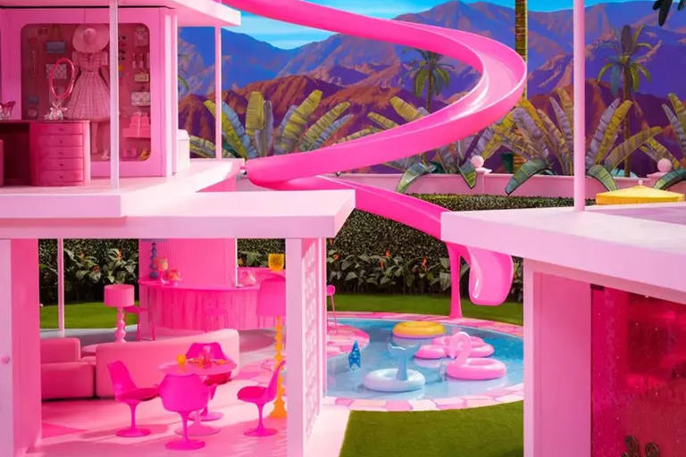 Casas de sonhos do filme 'Barbie'