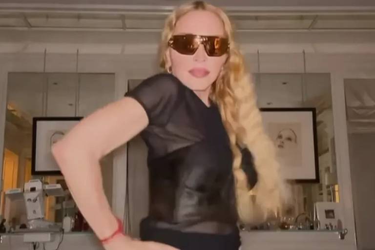 Madonna publica primeiro vídeo dançando após internação e celebra disco; assista