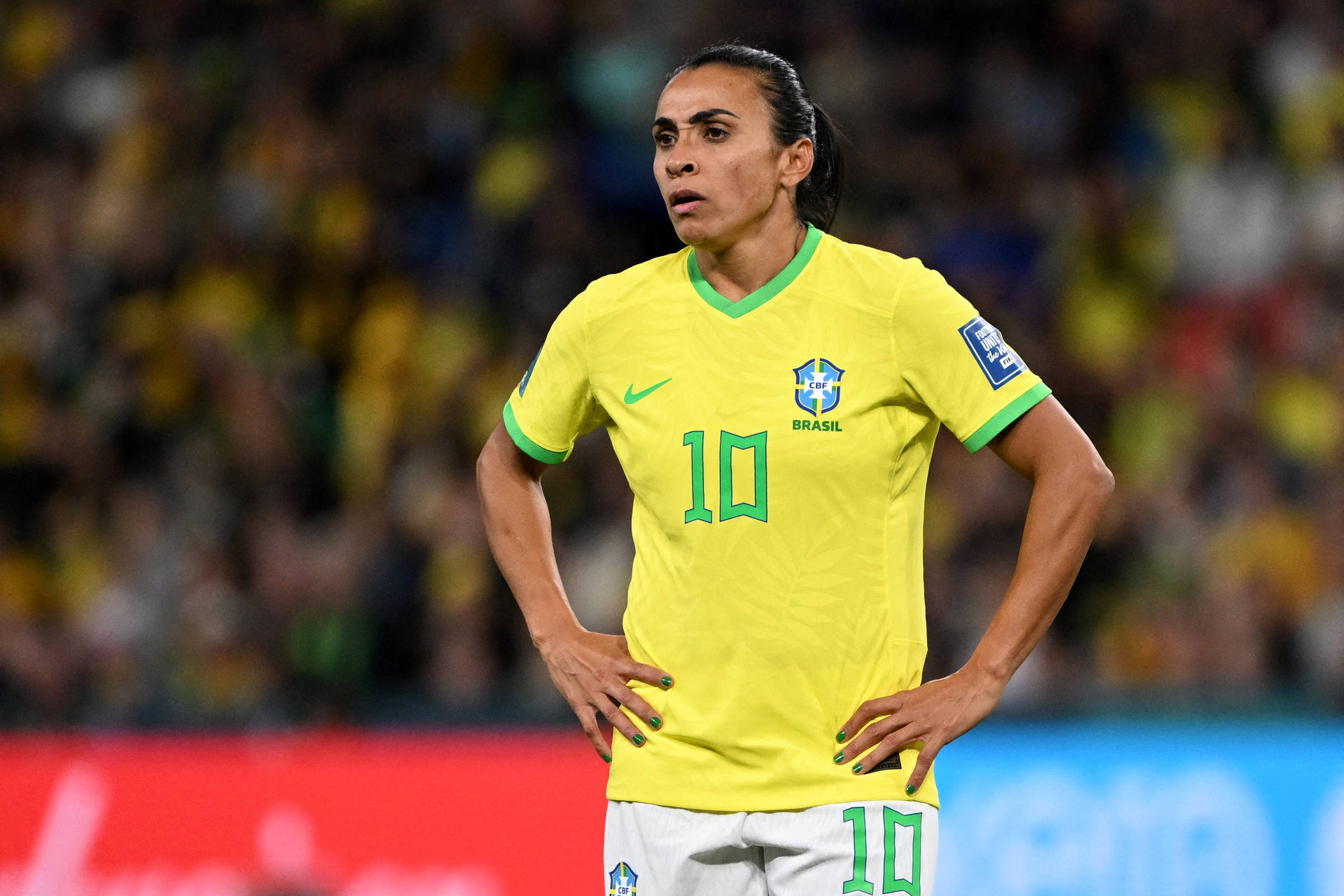 Marta gets emotional when remembering her legacy in women’s football ...