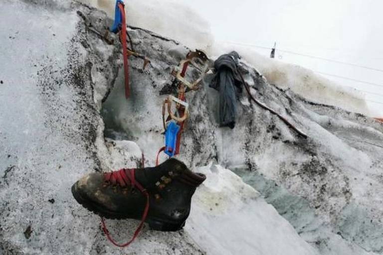 Derretimento de geleira revela corpo de alpinista desaparecido em 1986 nos Alpes