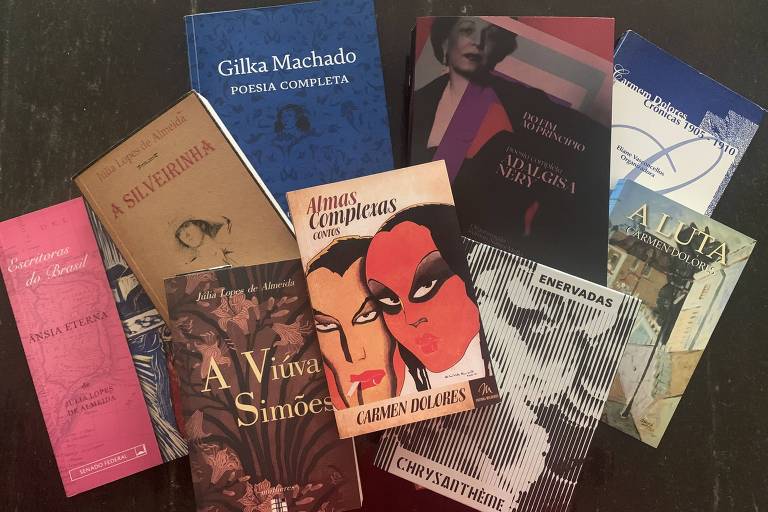 Livros de Julia Lopes de Almeida, Carmen Dolores, Chrysanthème, Gilka Machado e Adalgisa Nery em novas edições --- Heloisa Seixas