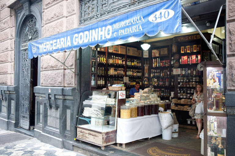 Mercearia Godinho, na rua Líbero Badaró, no centro de São Paulo