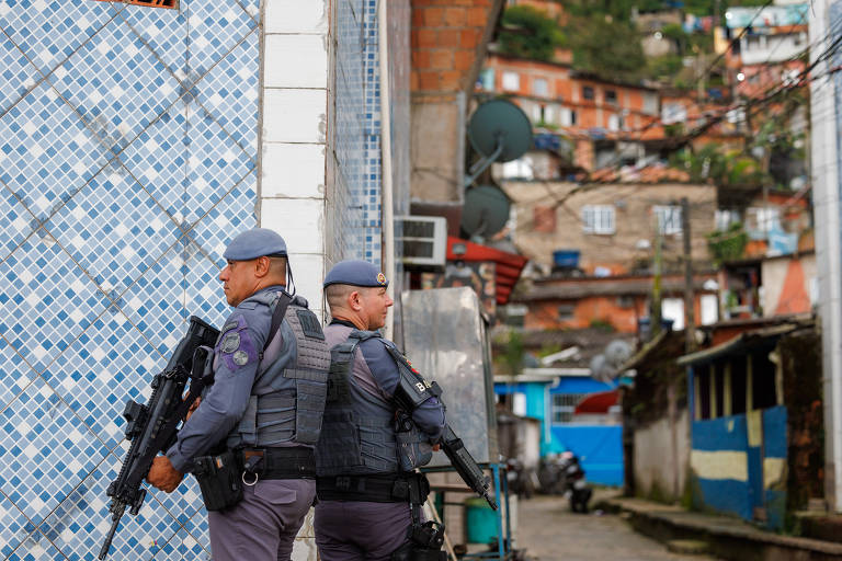 PM morre baleado durante patrulhamento em morro de Santos (SP)