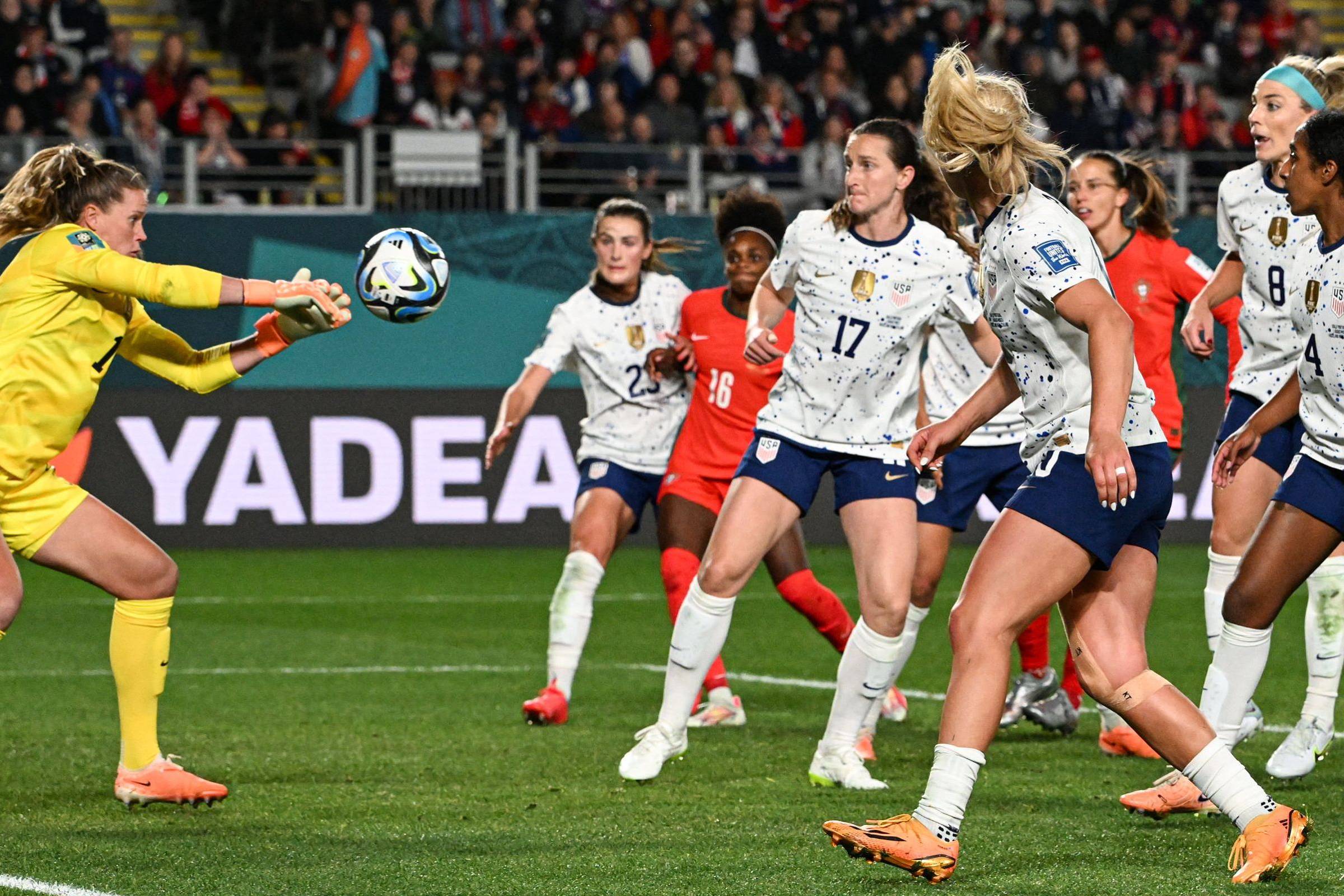 Futebol feminino: Portugal derrotado pelos Estados Unidos no