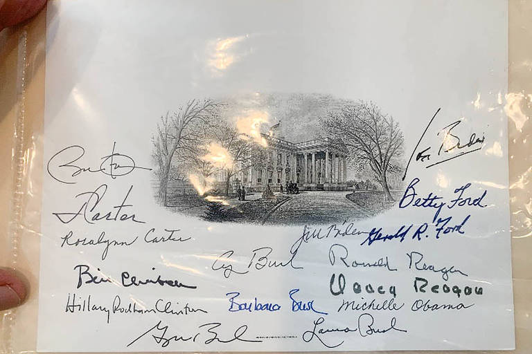 Historiador que coleciona autógrafos de 8 presidentes dos EUA perde relíquia