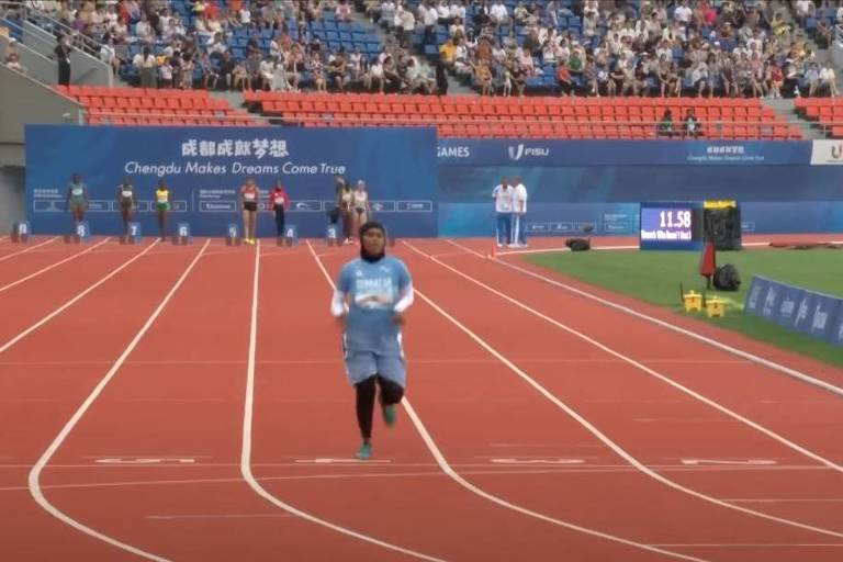 Somália suspende dirigente após corredora levar 21 segundos para correr 100 metros
