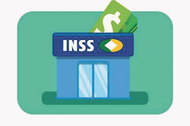 Ilustração sobre o INSS