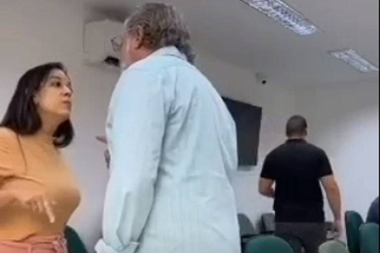 Vereadora Dra. Diana e prefeito Toninho Colucci discutem em Ilhabela