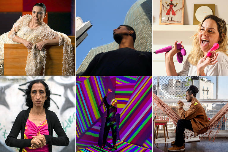 Mosaico com seis imagens que estão inclusas na galeria de fotos