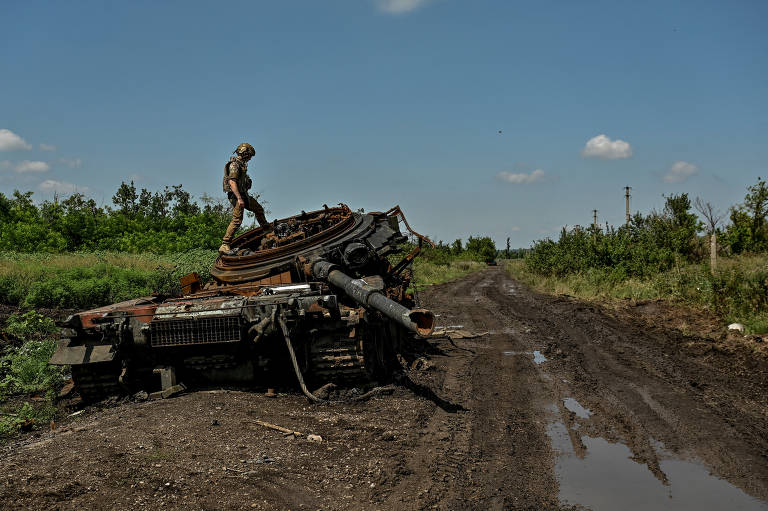 Ucrânia faz contraofensiva para retomar territórios ocupados pela Rússia