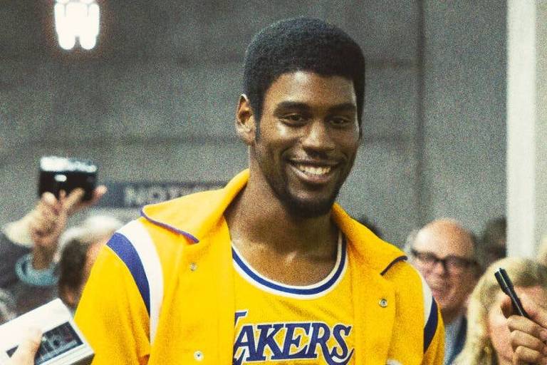 Quincy Isaiah interpreta Magic Johnson na série "Winning Time: The Rise of the Lakers Dynasty (Lakers: Hora de Vencer), da HBO