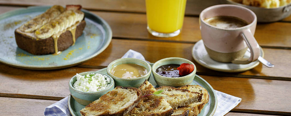 Cesta de café da manhã da AVO para o Dia dos Pais