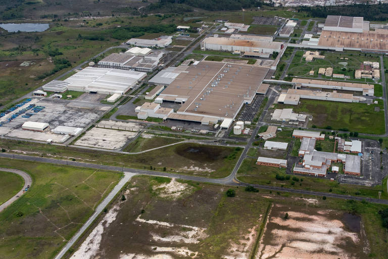 Fábrica da Ford, em Camaçari (BA)