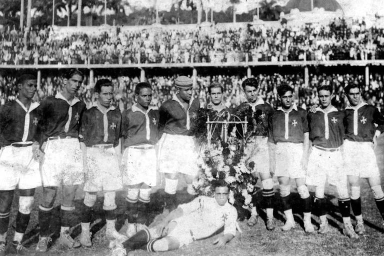 Vasco, campeão há cem anos, mudou a história do futebol carioca