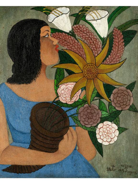 'As Flores de Nativa', de Heitor dos Prazeres (1898-1966)