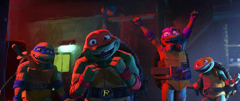 Tartarugas Ninja” fascina na animação e brilha nos heróis • DOL