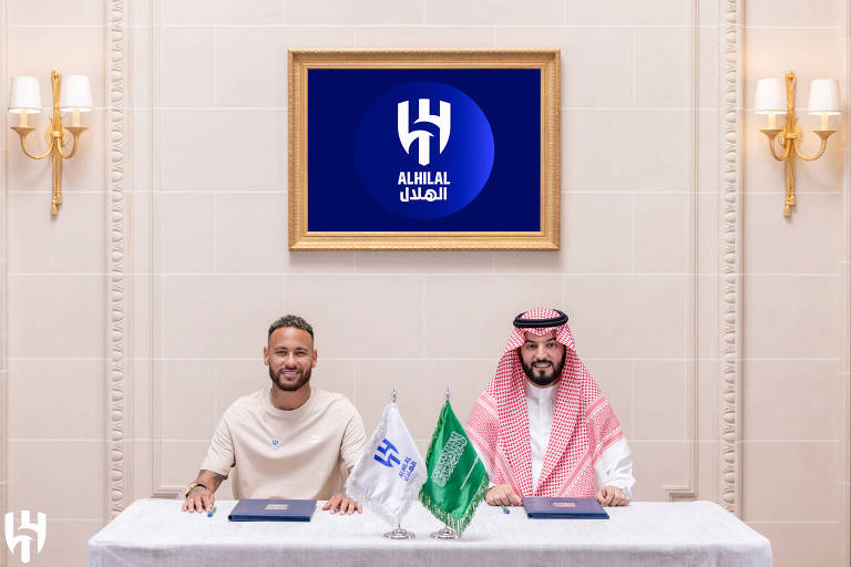 Neymar assina contrato com o Al Hilal, da Arábia Saudita