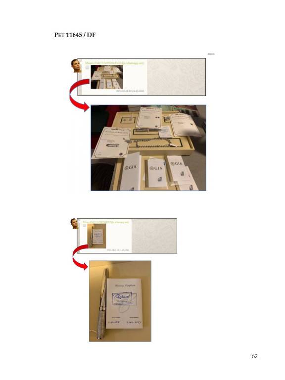 Além do Kit Ouro Rose, outro conjunto de joias, o Kit Ouro Branco, também foi alvo de operação de resgate