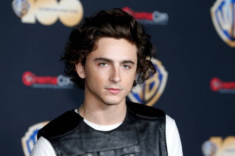 Timothée Chalamet visitou a produção de Barbie