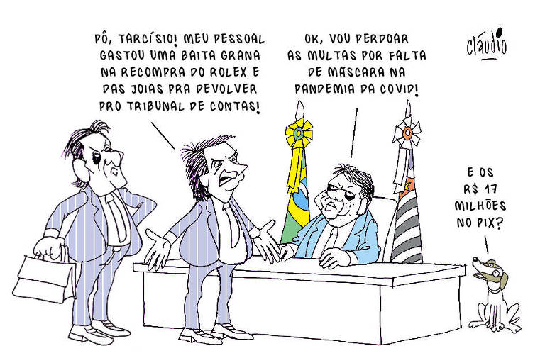 As joias e as multas de Bolsonaro na Covid
