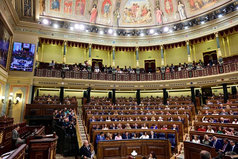 Espanha tem primeira sessão com novo parlamento; veja fotos de hoje