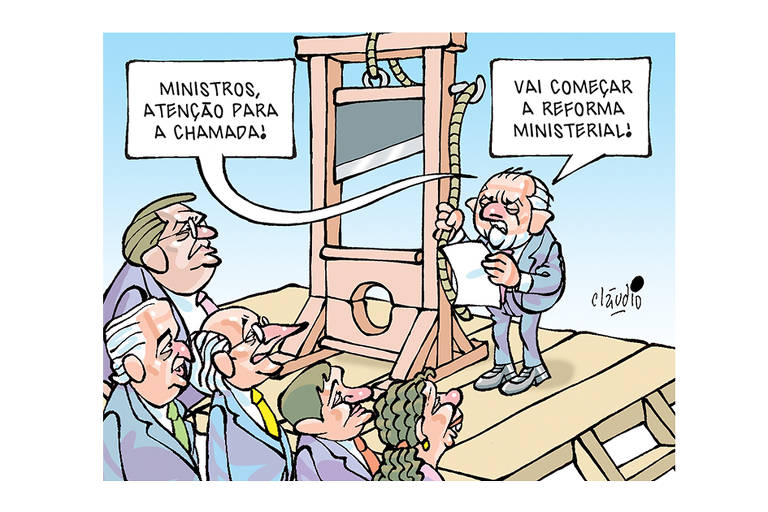 Veja as 10 melhores charges do Painel na reforma ministerial - 21/08/2023 -  Painel - Folha