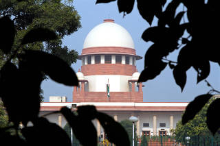 FILE PHOTO: A view of the Indian Supreme Court building is seen in New Delhi