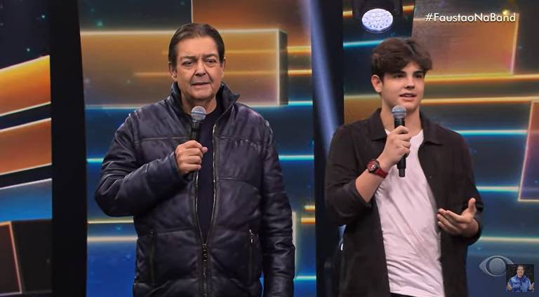 No The Town, filho de Faustão fala de transplante do pai: 'Virou